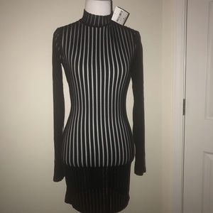 Black Body Con Dress